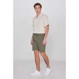 Lee Yumuşak Dokulu Relaxed Fit Rahat Kesim Cepli Şort, S, L2610080, Khaki-L2610080801, Erkek