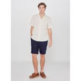 Lee%100 Keten Regular Fit Normal Kesim Cepli Şort, S, L2610147, Blue-L2610147400, Erkek