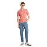 Lee%100 Pamuk Frank Relaxed Fit Geniş Kesim İndigo Jean Denim Erkek Pantolon FRNK00013381 Mavi 38/32