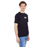 Lee%100 Pamuk Nefes Alan Kumaş Regular Fit Logo Detaylı Tişört, M, L2610071, Black-L2610071001, Erkek
