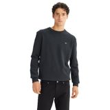 Lee%100 Pamuk Regular Fit Bisiklet Yaka Logo Detaylı Sweatshirt, M, L2520367, Black-L2520367001, erkek