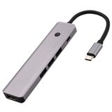 Leehitech USB Hub, 5'i 1 arada USB C Çoklu Adaptör, 1 * 4k Bağlantı Noktası, 1 * 100 W PD ve 3* USB 3.0, MacBook Pro/Air Mac Pro, iMac, Surface Pro, XPS, PS5, PC için