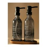 leelaHOME Ahşap Standlı Sıvı Sabunluk 330 ML