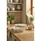 leelaHOME Çok Amaçlı Cam Karıştırma Kabı, Krem, 5000 ML