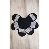 Leement Socks 6'Lı Tül Desenli Babet Çorap - Siyah-2 - 35 - 39