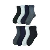 Leement socks Çocuk 8 Çift Kalın Havlu Termal Çorap Burun Dikişsiz Premium Seri Asorti 7-8 Yaş