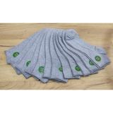 Leement Socks Erkek 12 Çift Bambu Kısa Konç Çorap - Gri - 40 - 44
