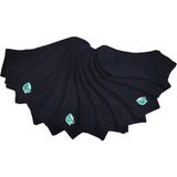 Leement Socks Erkek 12 Çift Bambu Patik Çorap Burun Dikişsiz - Siyah - 40 - 45