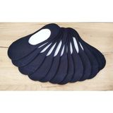 Leement Socks Erkek 12 Çift Bambu Slikonlu Babet Görünmez Çorap - Lacivert - 40 - 44