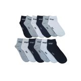 Leement socks Erkek 12 Çift Yarım Konç Spor Çorap Ekonomik asorti 40-44
