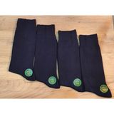 Leement Socks Erkek 4 Çift Bambu Klasik Çorap - Lacivert - 40 - 44