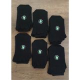 Leement Socks Erkek 6 Çift Bambu Parmaklı Siyah Çorap - Çok Renkli - 40 - 44