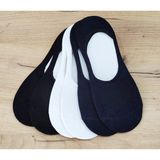 Leement Socks Erkek 6 Çift Bambu Slikonlu Babet Görünmez Çorap - Çok Renkli - 40 - 44