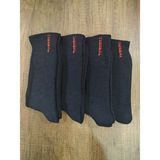 Leement Socks Erkek Termal Havlu Çorap 4 Çift Dikişsiz Kalın Çorap - Lacivert - 40 - 44