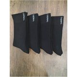 Leement Socks Erkek Termal Havlu Çorap 4 Çift Dikişsiz Kalın Çorap - Siyah - 40 - 44