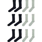 Leement Socks Pamuklu 12 Çift Asker Çorabı - Çok Renkli - 40 - 44