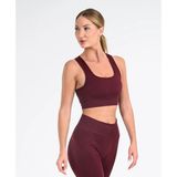 Leepsy Vita Seamless Sporcu Bralet - Bordo