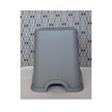 LeesHome Kaymaz Tabanlı Gri Plastik Banyo Taburesi – Dayanıklı ve Ergonomik Tasarım