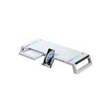 leeways Masaüstü Monitör Stand Yükseltici Katlanabilir RGB Çekmeceli Monitör Standı
