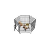 LEFİEV Katlanır Metal Köpek Oyun Alanı , Evcil Hayvan Oyun Alanı , Köpek Çiti , Tavşan Çiti 50x60