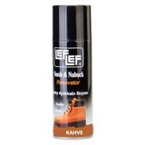 Leflef Süet ve Nubuk Ayakkabı Boyası, Koruyucu Yenileyici Sprey, 200 ml (Kahve)