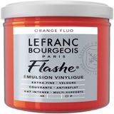 Lefranc Bourgeois 300517 Flaş, Akrilik Boya, Fosforlu Turuncu, 125 ml Tüp Vinil Boya