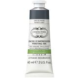 Lefranc Bourgeois 301505 Karbonnel, suda yıkanabilir bakır baskı boyası, mükemmel ışık haslığı, vegan,%100 çözücü madde içermez - 60 ml tüp - Paynes gri