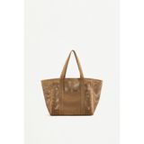 LEFTIES Mikro delikli shopper çanta