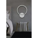 LEGACY Aura Modern Tasarım Beyaz Renk Gün Işığı Ledli Hol - Banyo - Mutfak - Salon Led Duvar Aplik Beyaz