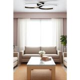 Legacy Duru Bronz Renk Modern Tasarım Salon - Mutfak - Hol - Yatak Odası Beyaz Ledli Avize