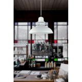 LEGACY Fener Özel Tasarım Modern Salon - Mutfak - Cafe Beyaz Tekli Sarkıt Avize Beyaz 32 x 32