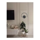 Legacy Gigi Aplik Modern Tasarım Siyah Renk - Gün Işığı Ledli Banyo - Mutfak - Salon Led Duvar Aplik