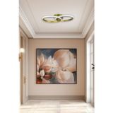 Legacy Jolly Modern Tasarım Eskitme Renk Salon - Mutfak - Hol Beyaz Led 2 Li Avize