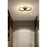 Legacy Jolly Modern Tasarım Siyah Renk Salon - Mutfak - Hol Beyaz Led 2 Li Avize