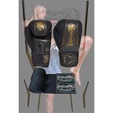 Legacy Kick Boks Eldiveni Boks Eldiveni Muay Thai Müsabaka Antreman Dragon Boks Eldiveni2'li Set - Siyah - 14 oz