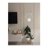 LEGACY Kira Aplik Modern Tasarım Beyaz Renk Gün Işığı Ledli Banyo - Mutfak - Salon Led Duvar Aplik Beyaz