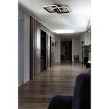 Legacy Kira Modern Tasarım Kahve Renk Salon Mutfak Hol Beyaz LED 2 Li Avize - Kahverengi