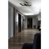 Legacy Kira Modern Tasarım Kahve Renk Salon Mutfak Hol Beyaz Led 2 Li Avize