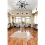 Legacy Levora Modern Tasarım - Salon - Mutfak - Yatak Odası Gri Renk Beyaz Işıklı Led Avize