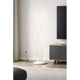 Legacy Marsel Beyaz Renk Gün Işığı Ledli Modern Tasarım Salon - Yatak Odası Led Lambader
