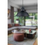 LEGACY Silüet Özel Tasarım Modern Salon - Mutfak - Cafe Siyah Renk Tekli Sarkıt Avize Siyah 30 x 30