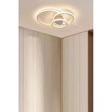 Legacy Sole Modern Tasarım Beyaz Renk Salon - Mutfak - Hol Beyaz Led 3 Lü Avize