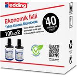 legamaster tahta kalem mürekkebi ekonomik 100 ml siyah (2 li paket) - YOk