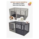 Leganest 60cm X 120cm Yükseklik 60cm Tabanı Dolu-üstü Kapalı, Köpek Kafesi, Kedi Tavşan Çit Ve Kafesi