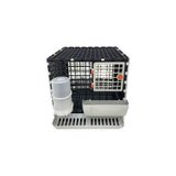 LEGANEST Bıldırcın Keklik Sülün Kafesi Yumurta Eğimli Tam Takım YP40-BLD - Ekox - 01-Siyah