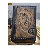 Legend Deri El Yapımı Hakiki Deri Şamua Kraft Kağıt At Eskitme Hediyelik Anı Günlük Defter