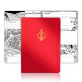 Legend of Istoria Journal (Dragonfire Red) - Keşfetmek, Zorluklarla Yüzleşmek ve Bir Göreve Başlamak için Maceraya Hazır Rehberli Günlük - Günlük Sanat, Renkli Sayfalar ve Bir Istoria Haritası ile