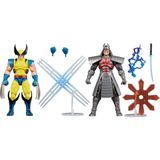 Legends Gamerverse Wolverine Vs Marvel's Silver Samurai 2'li Aksiyon Figürü - Standart