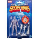 Legends Serisi Gizli Savaşlar Buz Adam, X-Men Retro Marvel Çizgi Roman Koleksiyonluk 15 cm Kalkanl - Standart