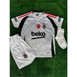 Legent Lady 2024/25 Beşiktaş Alternatıf Isimsiz Çocuk Forması - 7 Yaş - Beyaz